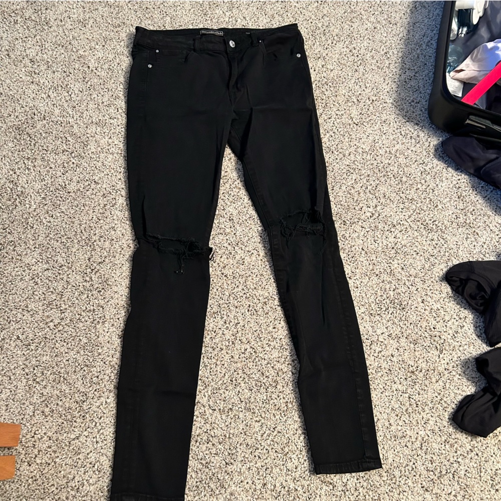 Abercrombie signature super stretch skinny jean